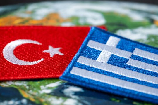Σημαίες Ελλάδας- Τουρκίας